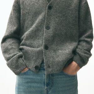 H&M Charcoal Knit Sweater